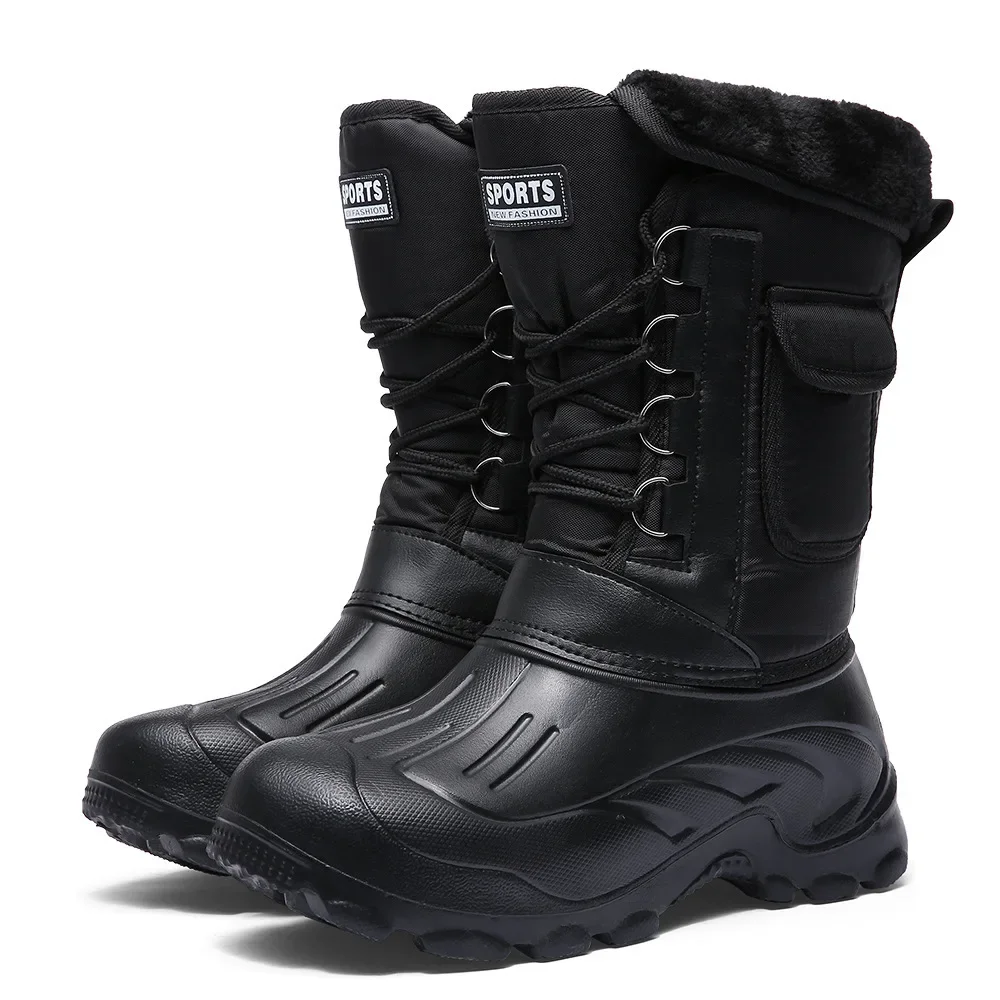Men Winter Snow Boots Outdoor  - đánh giá và giá Fishing Hook Size