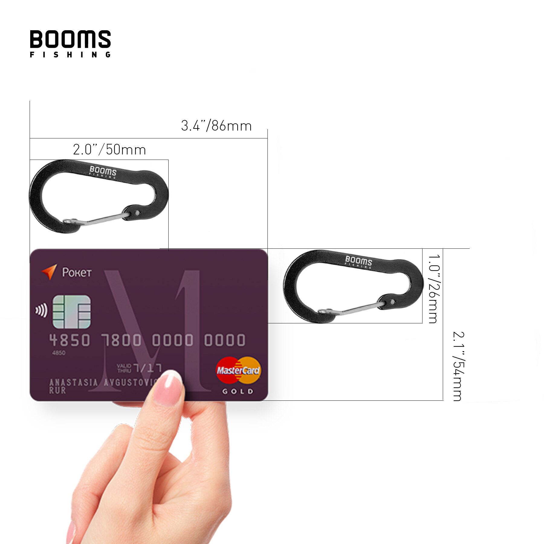 Booms Câu Cá CC1 6Pcs Hợp Kim  - đánh giá và giá Fishing Hook